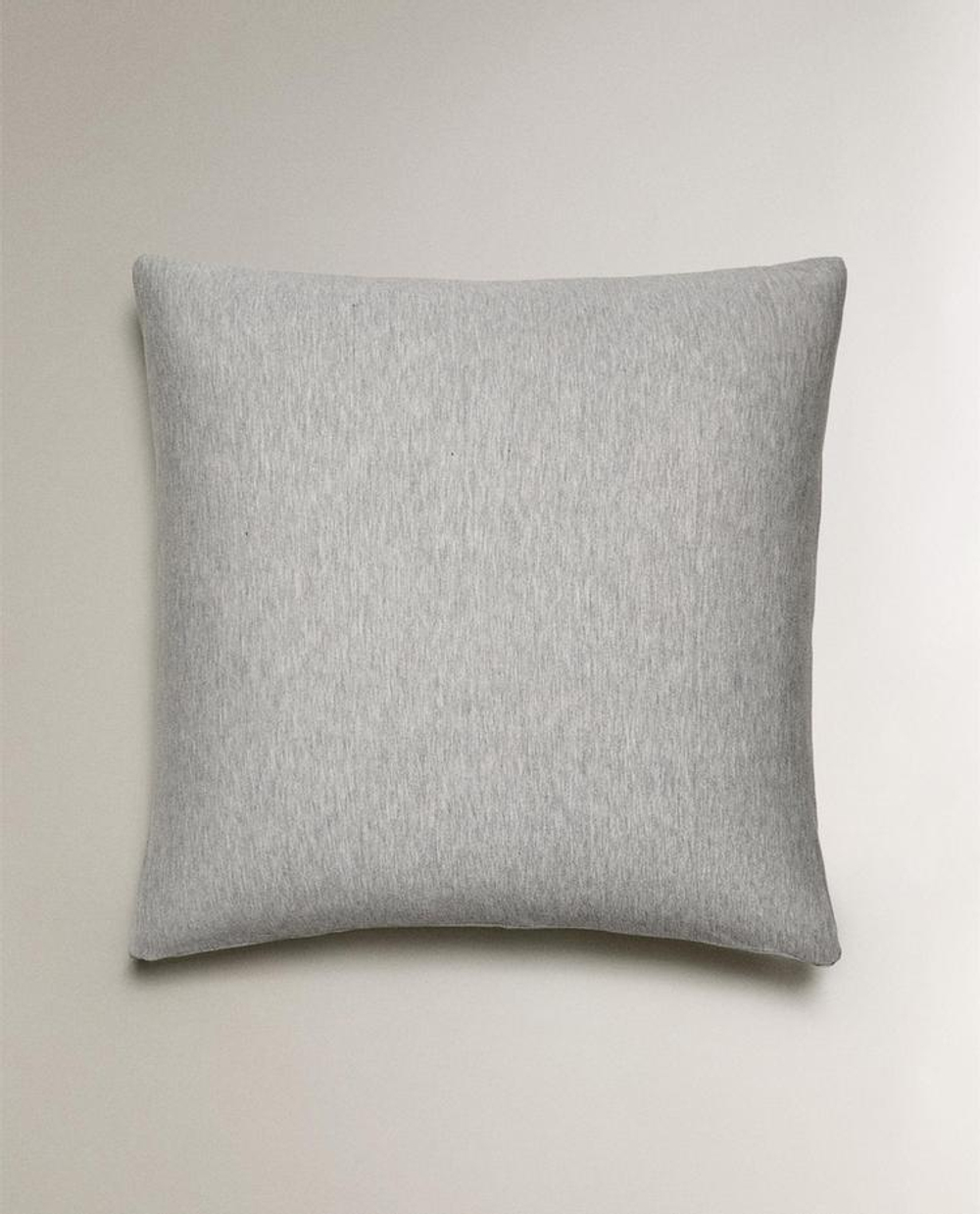 ZARA HOME ХЛОПКОВАЯ НАВОЛОЧКА, СЕРЫЙ