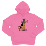 Толстовка "Овчарка любит людей"