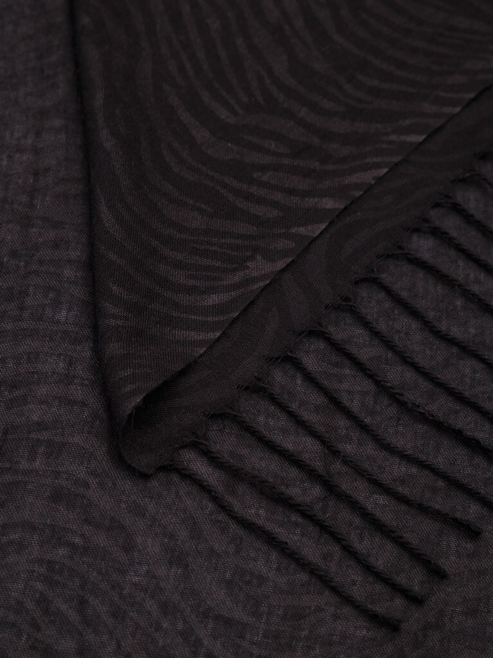 Палантин LBL34-348-01, черный