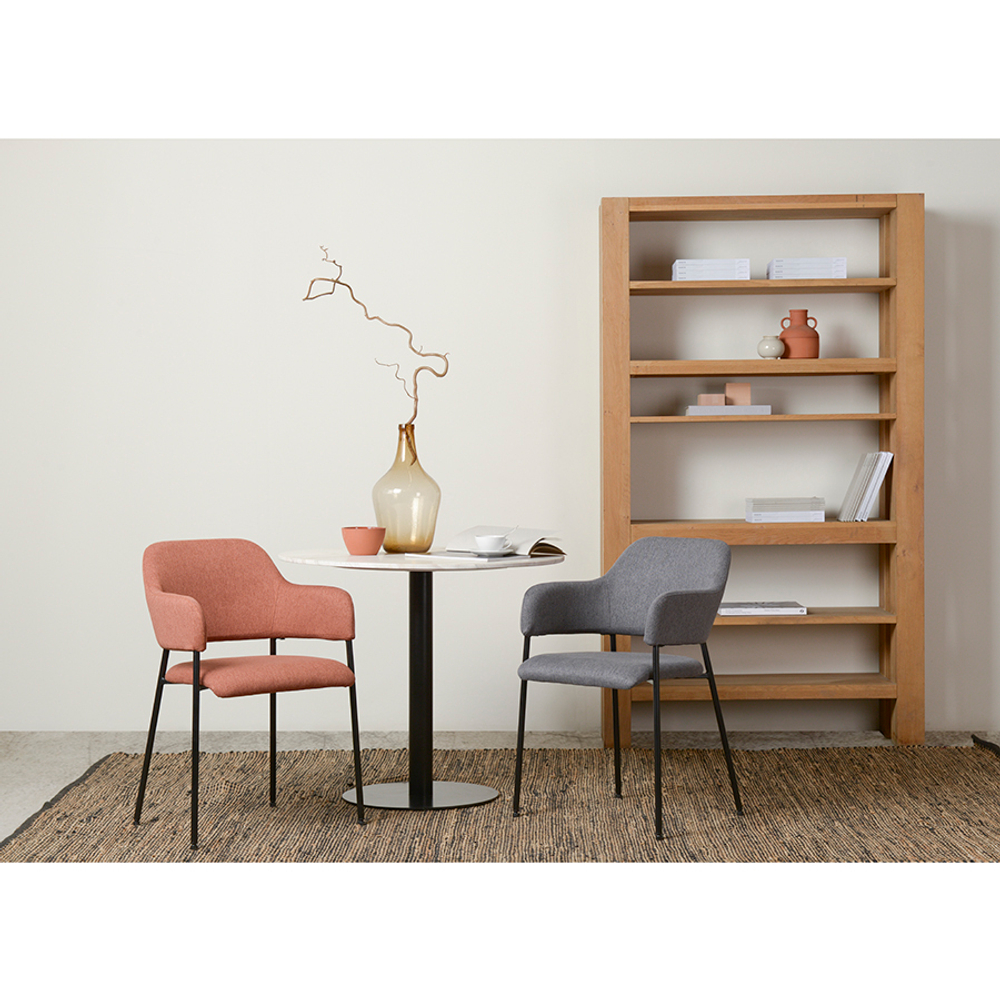 Стул wendy, рогожка, терракота