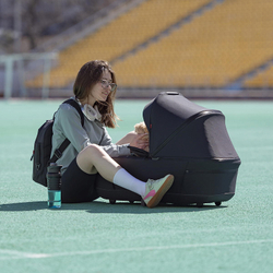 Коляска 2 в 1 Carrello Omega Plus CRL-6540/1 Cosmo Black