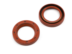 Сальник 30х45х8 а/м ВАЗ-2101 полуоси (обрезиненный) (красный с пружиной/NBR) Резинотехника г. Балаково ( ОЕ 2101-2401034-01 к.(NBR) )