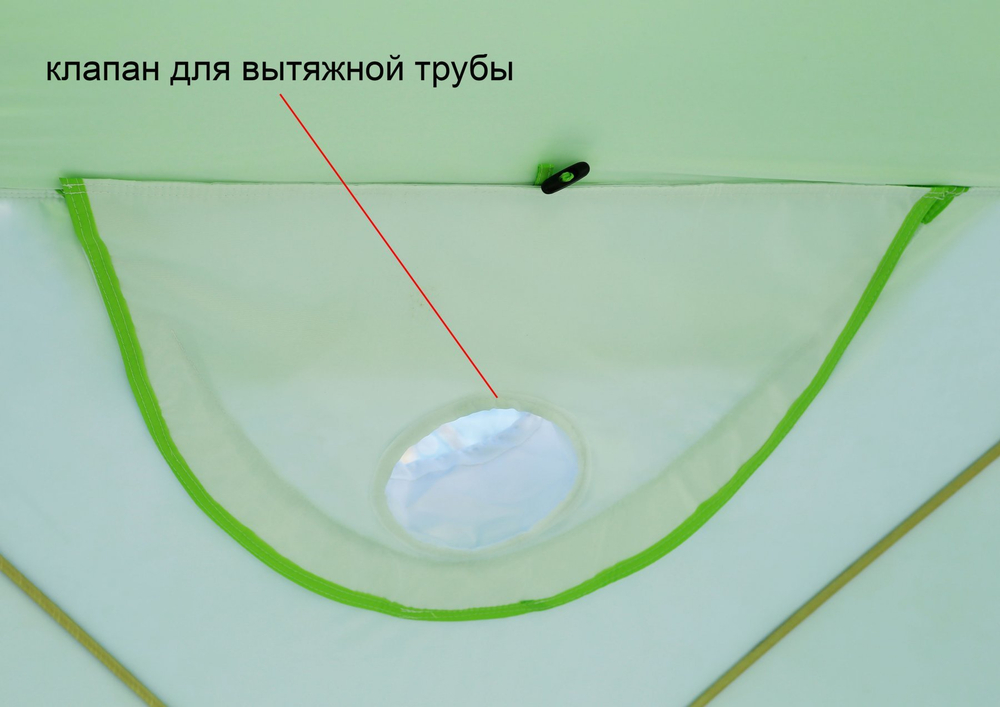 Утепленная зимняя палатка Лотос куб 3 Компакт Термо