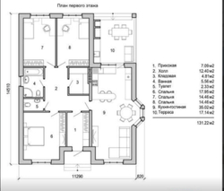 Проект Дома 131,22 кв. м К-112