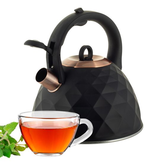 Чайник 3 л. из нержавеющей стали со свистком Kamille KM 0867