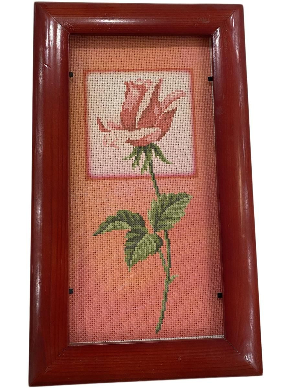 Набор для вышивания с деревянной рамкой (мулине 100% хлопок ) 23х39см Германия