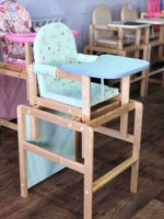 Стульчик для кормления Матрешка (Мята)