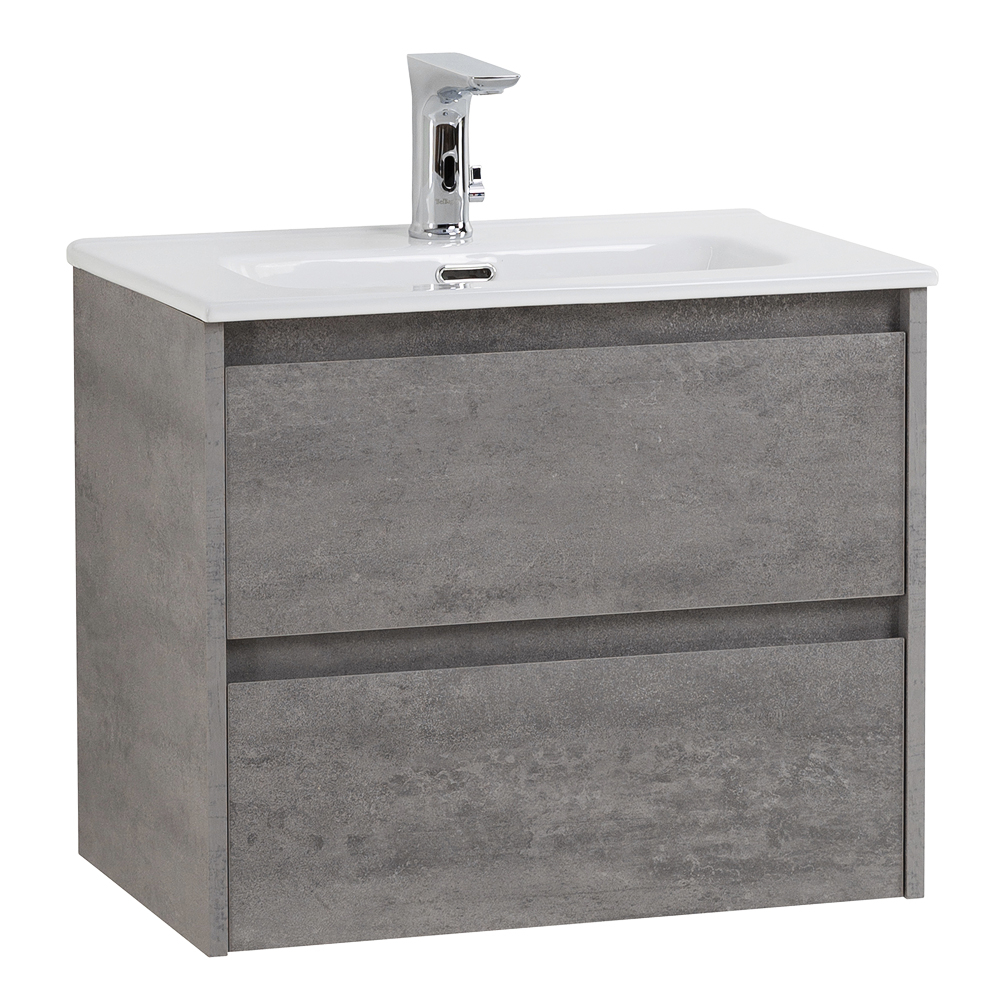 Тумба подвесная с раковиной BelBagno KRAFT 39-500/390-2C-SO-CG