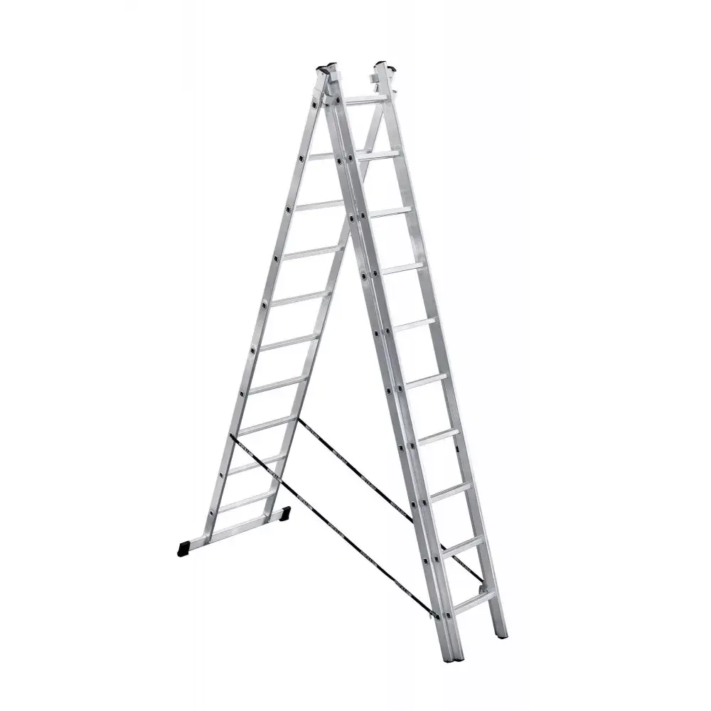 Лестница алюминиевая 3 секционная 3*10  UFUK PRO 411310
