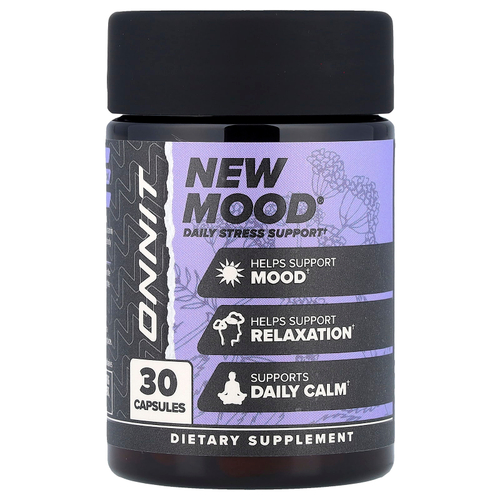 Onnit, New Mood®, 30 капсул