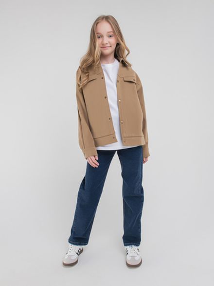 Джинсы прямые "Синие" 7+