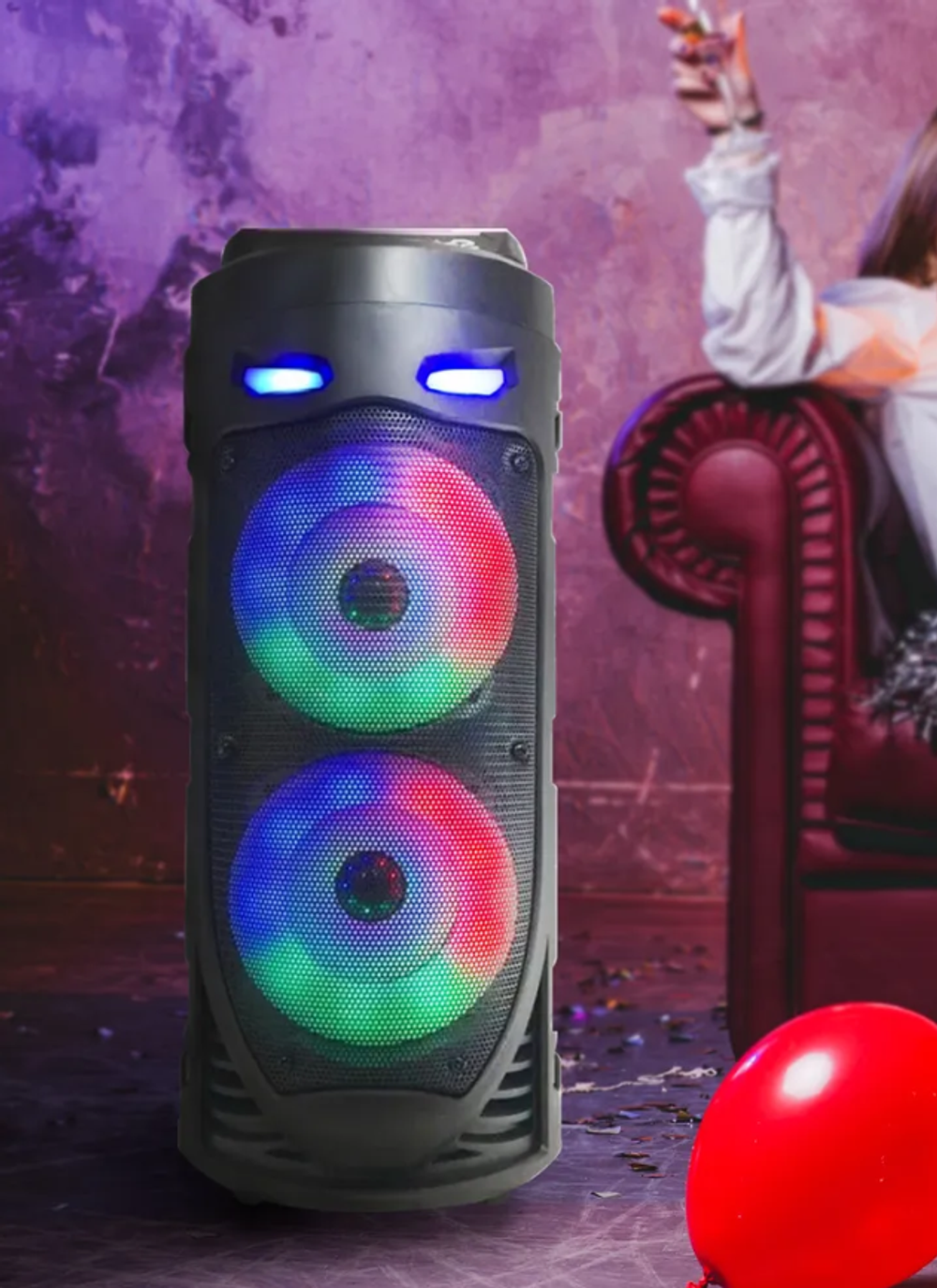 Беспроводная колонка BT Speaker ZQS-4239 караоке