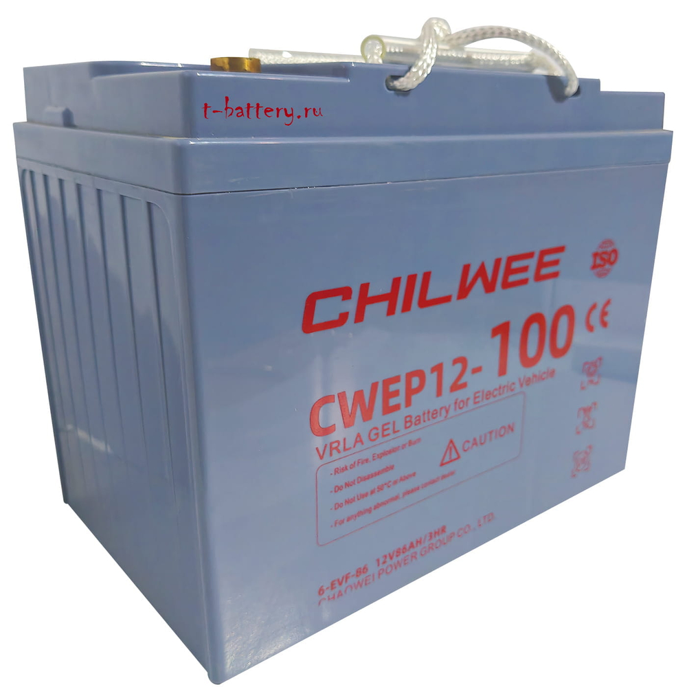 Тяговая аккумуляторная батарея Chilwee CWEP12-100 6-EVF-86