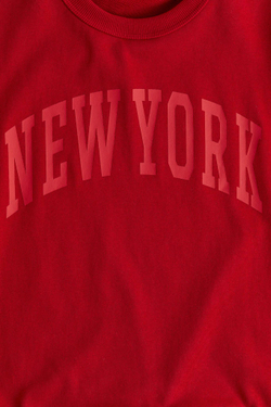 H&M Толстовка с принтом, красный