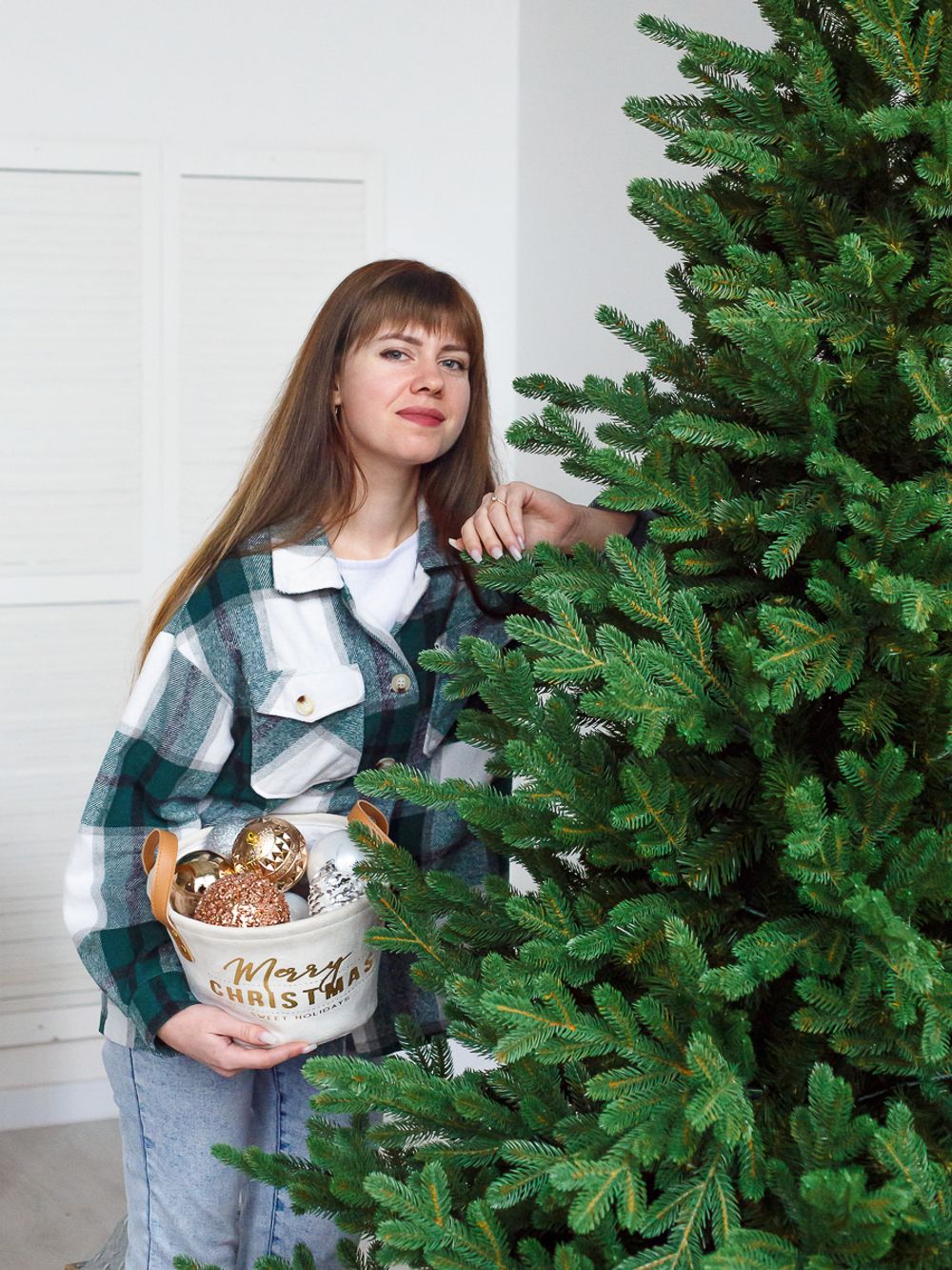 Ель искусственная «Кредо» (Литая+пвх) от 1.5 до 2.1 м