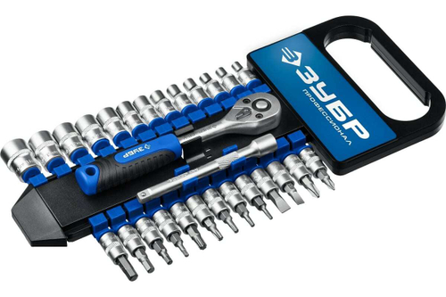 Набор торцевых головок 28пр Зубр