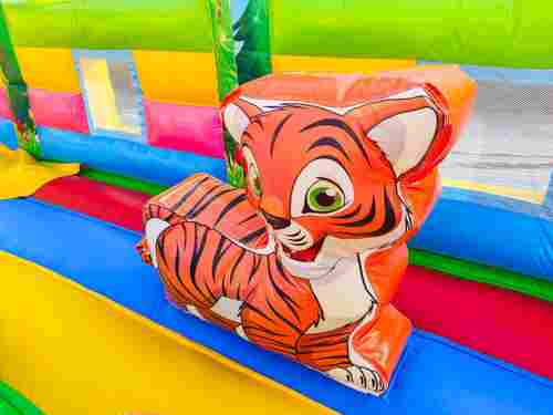 Коммерческий надувной батут «Тигриная страна 3», 10*5*5 м