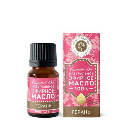 Натуральное эфирное масло "Герань"
