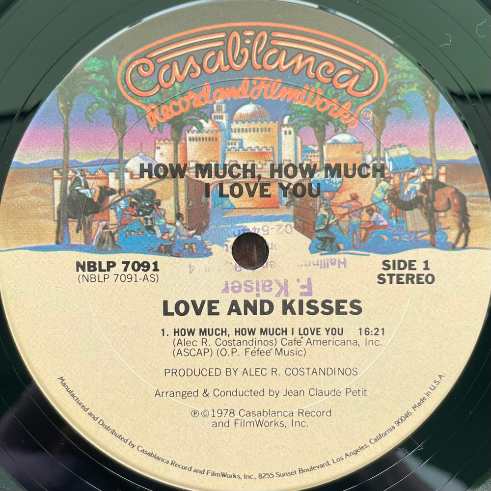Love And Kisses – How Much, How Much I Love You (США 1979г.)