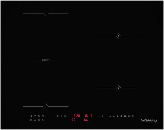 Индукционная стеклокерамич. панель De Dietrich DPI4410B