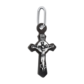 Подвеска крест Серебро