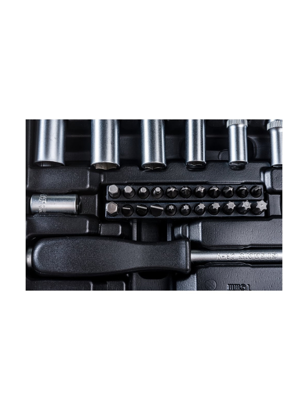 Набор автомобильного инструмента Gigant 143 предмета, Сталь Cr-V, GAS 143