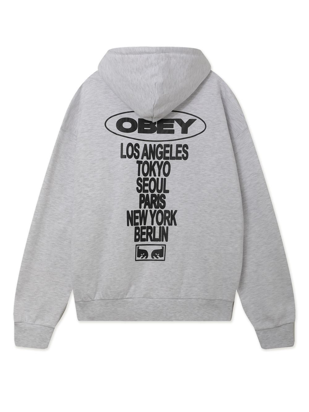 Мужская Толстовка Obey Oval Cities