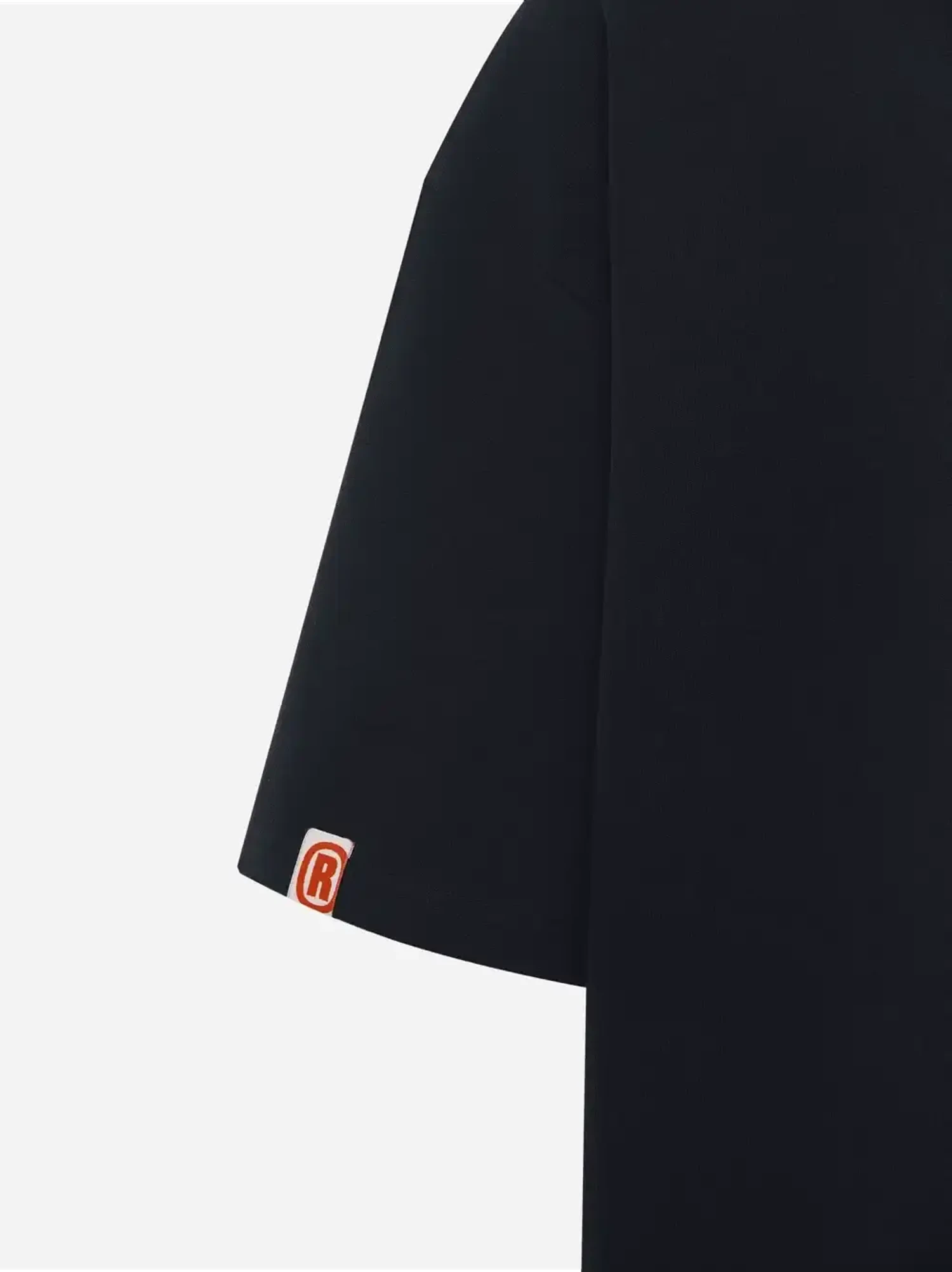 Футболка базовая из хлопка черная