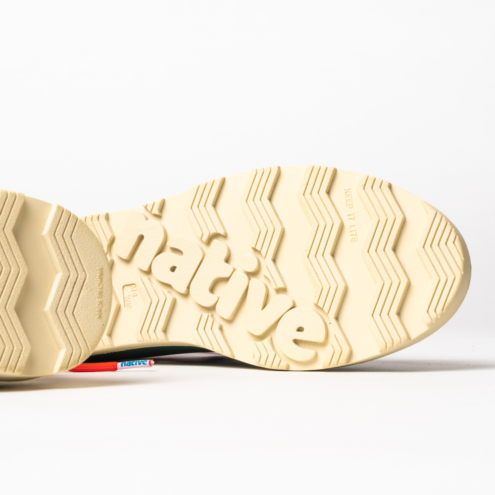 Ботинки Native Fitzsimmons Shade Green / Bone White