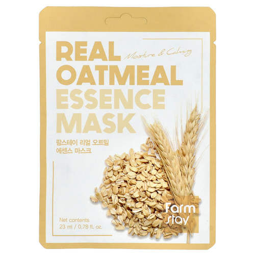 Farmstay, Маска для лица с натуральной овсянкой, 1 шт., 23 мл (0,78 жидк. унц.)