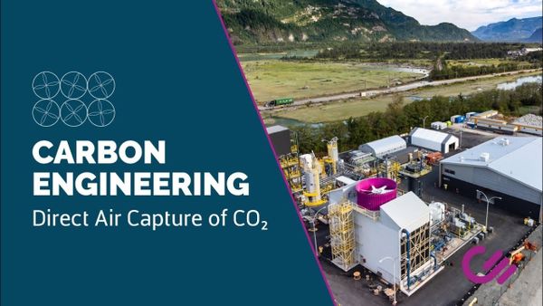 Carbon Engineering Direct Air Capture, технология, которая позволяет улавливать углекислый газ из атмосферы и использовать его для производства топлива.