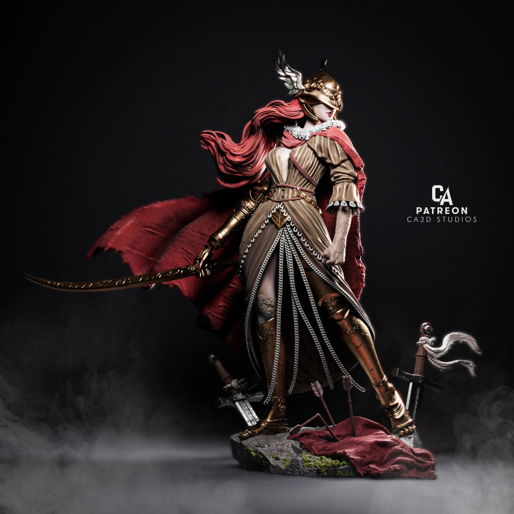 Фигурка Маления Клинок Микеллы богиня гнили Кольцо Элдена Malenia blade of miquella Goddess of Rot Elden Ring