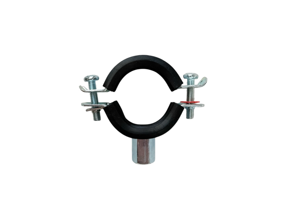 ТМС КС2 Хомут оцинкованный с epdm M8/10 25-28мм