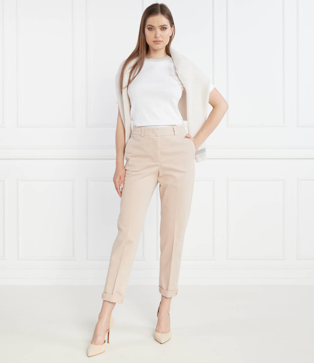 Брюки Peserico - бежевый(P04680T3 02479)