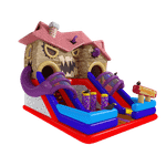 Коммерческий надувной батут "Дом с привидениями"