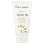 Mild By Nature, успокаивающий крем для рук с аргановым маслом, маслом марулы, кокосовым маслом и маслом ши, без запаха, 71 г (2,5 унции)