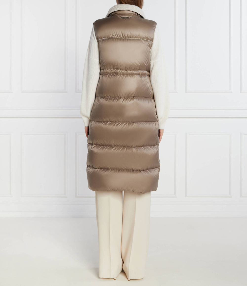 Пуховая безрукавка Peserico - бежевый(S03341 2200B)