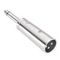 Adam Hall 7872 - адаптер XLR (M) - TRS 6.3 mm mono (M), серебристый