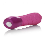 Мощный фактурный силиконовый вибратор Ceres Lace Massager (7 режимов) (Цвет: фиолетовый)