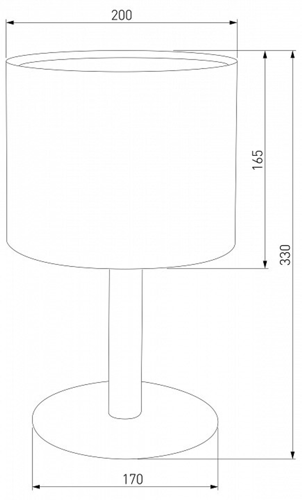Настольная лампа TK Lighting 5219 Deva Graphite