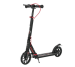 Самокат Tech Team Delta black-red 1/4 чёрный/красный