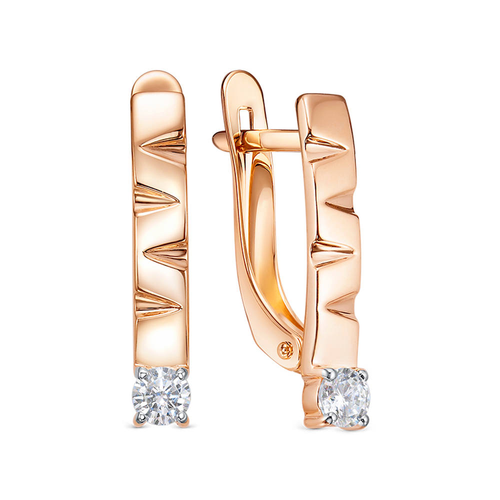 Серьги из золота 585 пробы