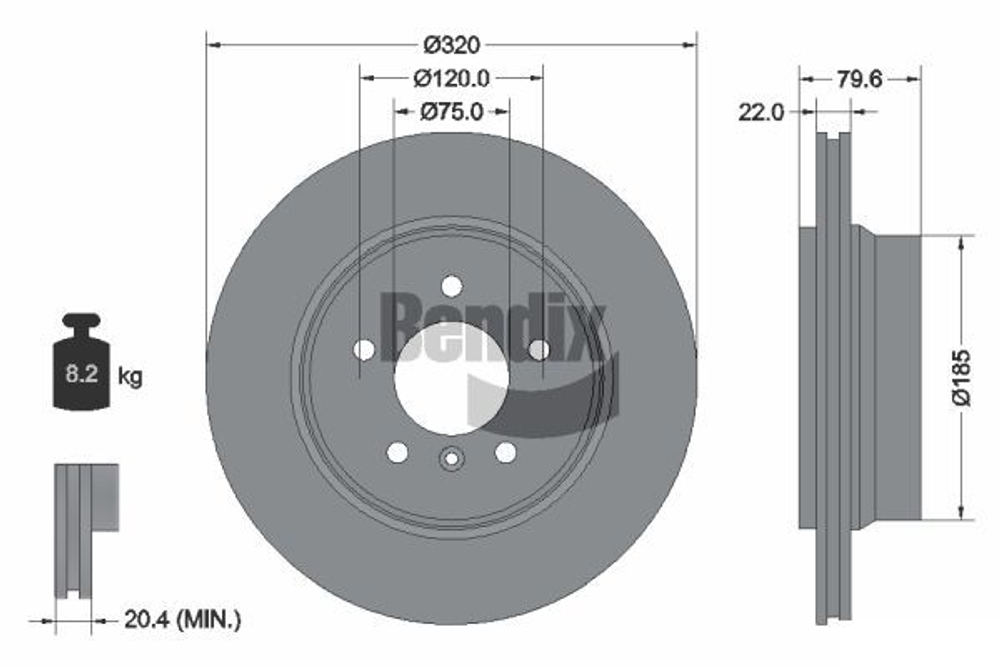 BENDIX Braking - BDS1300