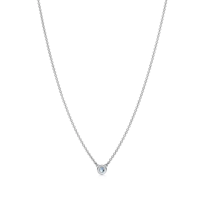 Подвеска из серебра с Аквамарином 💙Tiffany Exclusive💙