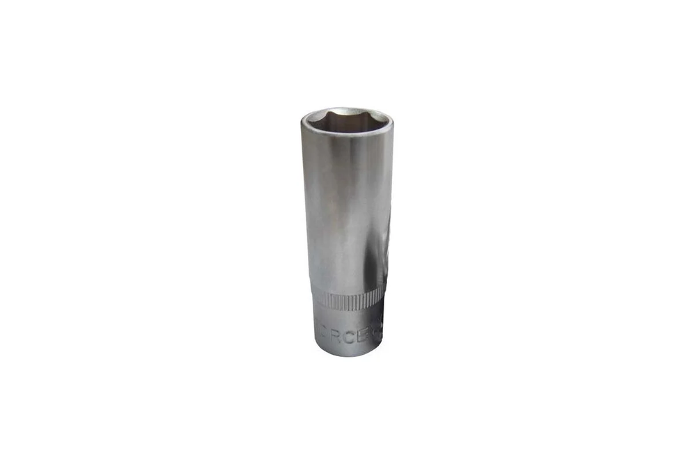 Головка свечная 18мм 1/2" 6-гранная L=65мм ROCKFORCE RF-807418