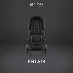 Коляска Cybex Priam IV Matt Black complete и автокресло Cloud G i-Size Magic Black 3 в 1 Sepia Black