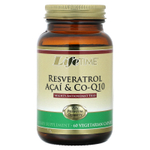 LifeTime Vitamins, ресвератрол, асаи и коэнзим Q10, 60 вегетарианских капсул