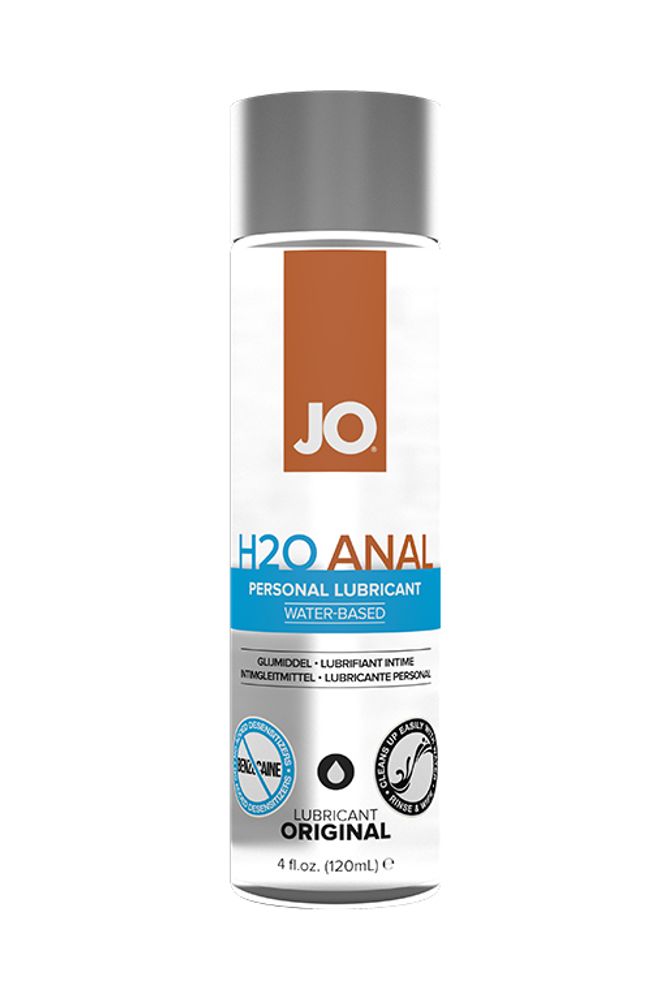 JO Anal H2O Анальный на водной основе, 120 мл
