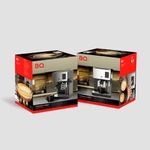 Кофеварка рожковая BQ (БИ-КЬЮ) CM9002, 1450 Вт, объем 1,4 л, 19 бар, автоматический капучинатор, черная, 86200350