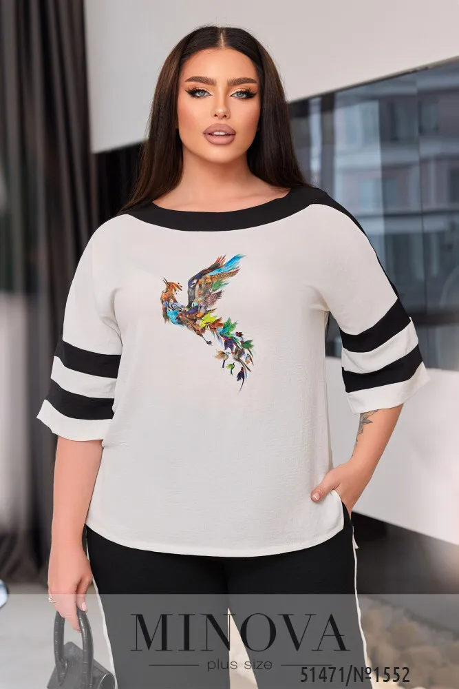 Костюм 1552-белый Minova